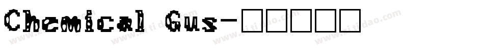 Chemical Gus字体转换